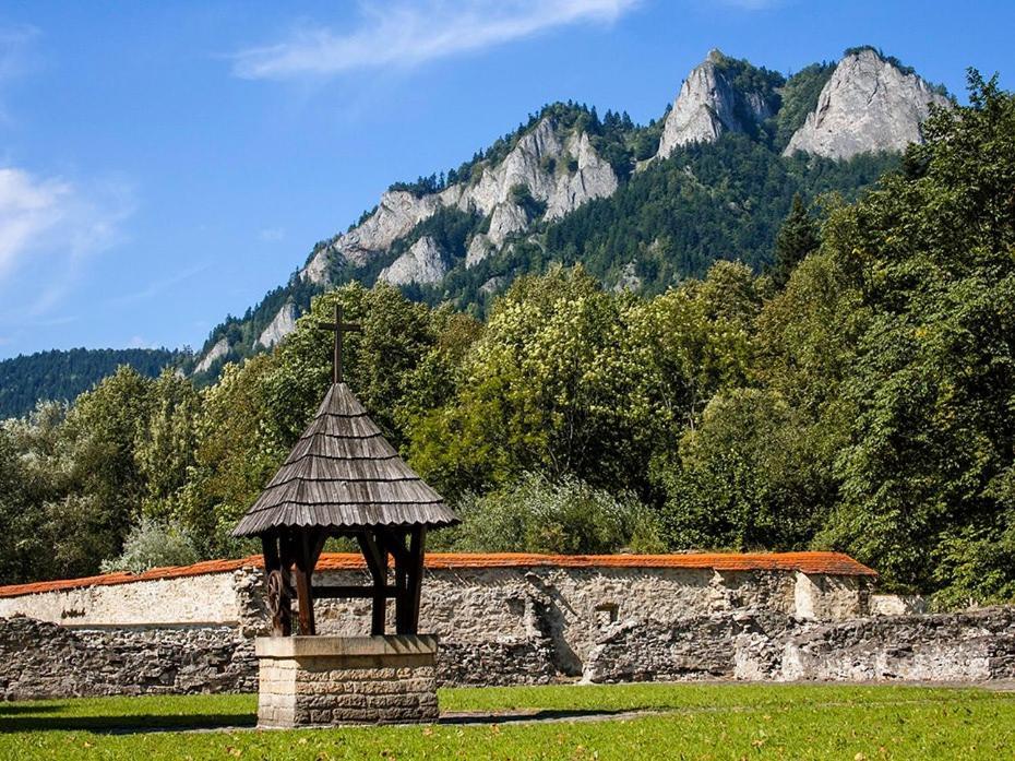 ホテル Pensjonat I Restauracja Nowak Łapsze Niżne エクステリア 写真