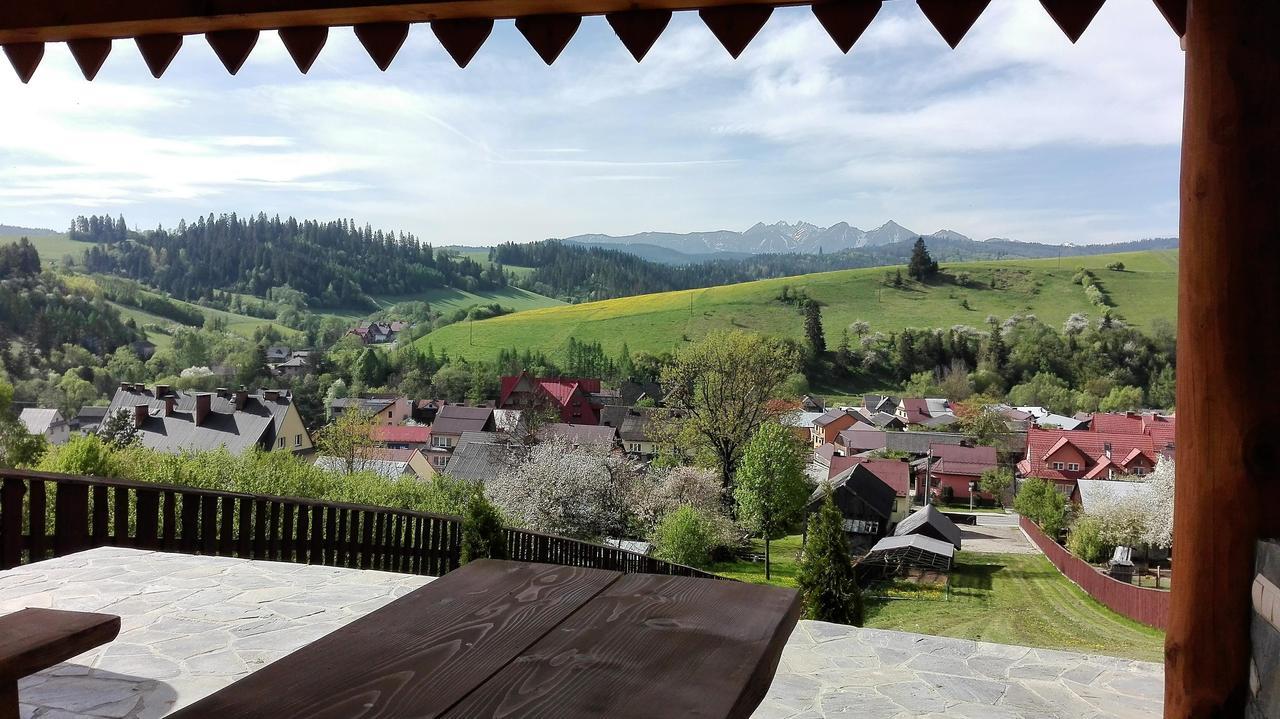 ホテル Pensjonat I Restauracja Nowak Łapsze Niżne エクステリア 写真